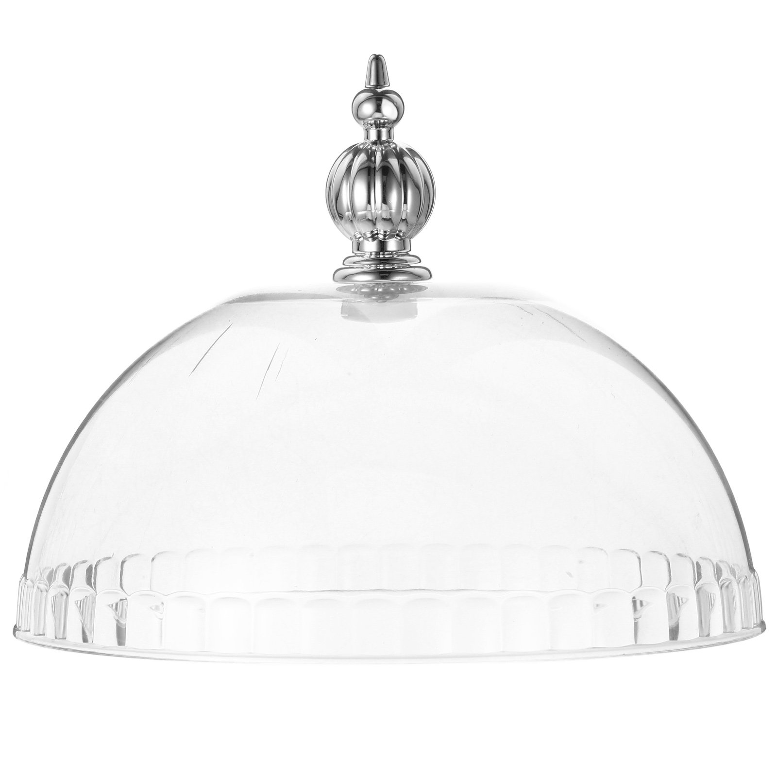 Plastic Dome Clear - Transparente Kunststoff-Kuchenglocke 6,8 Zoll Hitzebeständige Klare