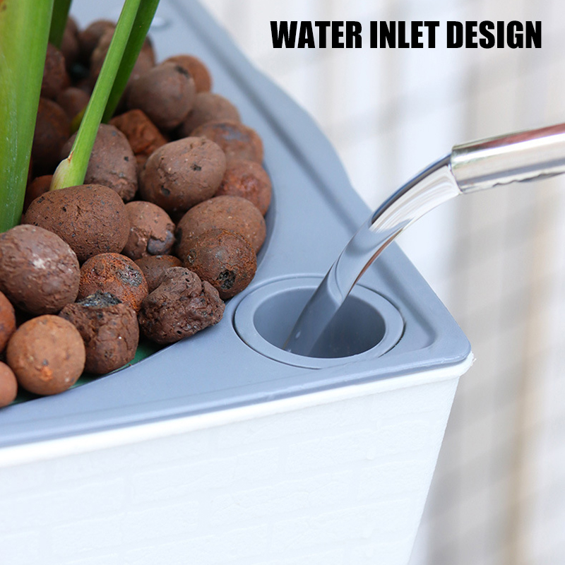 Blumentopf mit Ziegelsteinmust – Self Watering Insert Bewertung und Preis